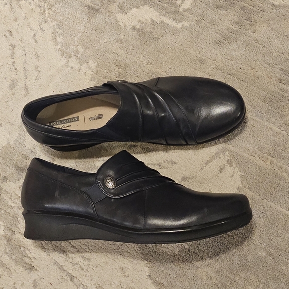 Nwot Collection by Clarks  Hope Roxanne Slip-On cushion soft shoes 11M - Picture 1 of 13